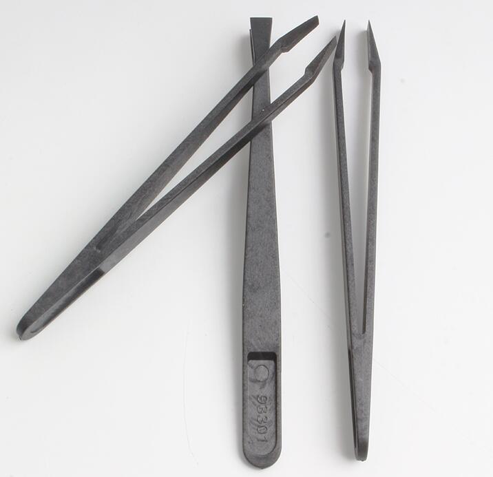 東莞黑色防靜電鑷子廠家哪家好？-龍氏達(dá)